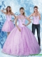Custom Made Sweetheart Quinceanera Dresses with Beading and Appliques