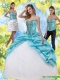 Popular Sweet 15 Dresses with Embroidery and Pick Ups