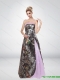 Elegant Multi Color Strapless 2015 Pretty Camo Prom Dresses
