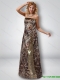 Exquisite Column Strapless Camo 2015 Prom Dresses with Sequins