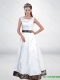 Inexpensive A Line Scoop Camo 2015 Prom Dresses with Belt