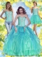 2015 Inexpensive Ball Gown Sweetheart Best Quinceanera Dresses with Beading