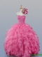2015 Fashionable Sweetheart Quinceanera Dresses with Beading and Ruffles