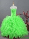 2015 New Style Custom Made Quinceanera Dresses with Beading and Ruffles