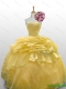2015 Sweet Ball Gown Quinceanera Dresses with Appliques Layers