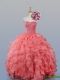 Beading and Ruffles Sweetheart Quinceanera Dresses for 2015