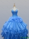 Beautiful Beaded Quinceanera Dresses with Ruffled Layers for 2015  Beautiful Beaded Quinceanera Dresses with Ruffled Layers for 2015