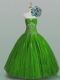Elegant 2015 Strapless Quinceanera Dresses with Beading and Appliques