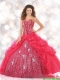 2016 Sturning Sweetheart Sweet 16 Dresses with Sequins and Beading