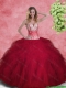 Gorgeous Ball Gown Sweetheart Quinceanera Gowns with Beading and Ruffles for 2016