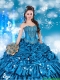 2016 Pretty Sweetheart Beaded Quinceanera Dresses with Pick Ups