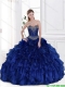 Elegant Royal Blue Sweetheart Quinceanera Dresses for 2015