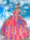 Fashionable Sweetheart Quinceanera Dresses with Beading and Ruffles