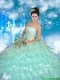 Romantic Strapless Quinceanera Dresses with Beading and Ruffles