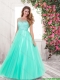 2016 Hot Sale Spring A Line Floor Length Prom Dresses with Beading