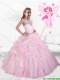 New Style Straps Beaded and Ruffles Mini Quinceanera Dresses