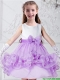 Pretty Bowknot Mini Length Multi Color Flower Girl Dresses with Scoop