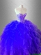 Beautiful Ball Gown Ruffles and Beaed Sweet 16 Dresses