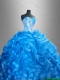 Beautiful Sweetheart Quinceanera Dresses with Beading and Ruffles