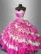 Multi Color Discount Quinceanera Dresses with Beading