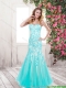 Beaded Fashionable Mermaid Sweetheart Prom Dresses with Appliques