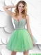 Gorgeous A Line Strapless Prom Gowns with Beading