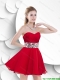 Gorgeous Sweetheart Prom Gowns with Beading and Ruching