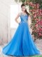New Arrivals Scoop Beaded Prom Dresses with Brush Train  New Arrivals Scoop Beaded Prom Dresses with Brush Train