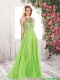 Popular Halter Top Beaded Prom Dresses with Brush Train