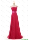 Pretty Most Popular Spaghetti Straps Long Red Prom Dress for 2016