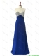 Pretty Perfect 2016 Beading Sweep Train Prom Dresses in Royal Blue