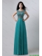 Discount Bateau Floor Length Prom Dresses with Beading