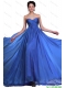 Perfect Sweetheart Ruched Blue Prom Dresses with Brush Train  Perfect Sweetheart Ruched Blue Prom Dresses with Brush Train