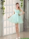 Gorgeous V Neck Strapless Dama Dresses with Bowknot