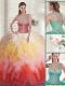 Popular Multi Color Quinceanera Dresses with Beading and Ruffles