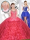 Popular Beaded and Ruffles Detachable Quinceanera Dresses for 2016