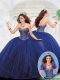 2016 Luxurious Sweetheart Beaded Quinceanera Dresses in Royal Blue
