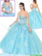 Exclusive Appliques Sweetheart Quinceanera Dresses with Beading