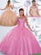 Inexpensive Ball Gown Beading Quinceanera Gowns