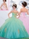 Perfect Sweetheart Quinceanera Gowns with Beading and Appliques