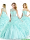 Pretty Sweetheart Beading Quinceanera Gowns with Pick Ups