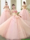 Popular Sweetheart Beading Quinceanera Dresses with Bowknot and Appliques