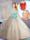 Perfect Champagne Sweet 16 Dresses with Appliques