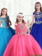 2015 Fall Adorable Off the Shoulder Little Girl Pageant Dresses with Beading