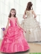 2015 Fall Adorable Off the Shoulder Mini Quinceanera Dresses with Appliques