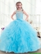 2015 Fall Adorable Ruffles and Beading Mini Quinceanera Gowns with Bateau