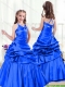 Perfect A Line Halter Top Little Girl Pageant Dresses with Beading