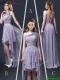 2016New Style One Shoulder High Low Ruffles Prom Dresses