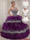 Beautiful Purple Ball Gown Sweetheart Quinceanera Dresses
