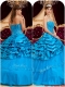 Classical Strapless Quinceanera Gowns with Appliques and Beading